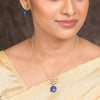 22k Gold Plated Amolya Neelira Pendant Set