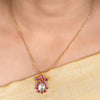 22k Gold Plated Amolya Ritika Pendant