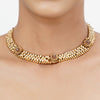 22k Gold Plated Tarini Mayuri Necklace set