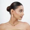 22k Gold Plated Tarini Nandita Necklace set