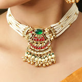 Sankranti Sara Necklace Set