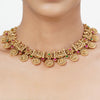22k Gold Plated Tarini Oorja Necklace set