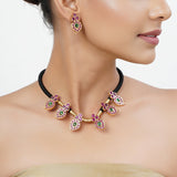 22k Gold Plated Tarini Padmika Necklace set