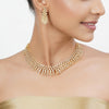 22k Gold Plated Tarini Parnika Necklace set
