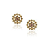 Gold Plated Barsaat Laxshmi Ruby Pearl Necklace Set