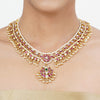 22k Gold Plated Tarini Pihu Necklace set