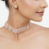 22k Gold Plated Tarini Priyanshi Necklace set