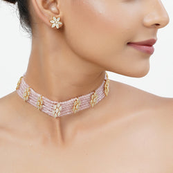 22k Gold Plated Tarini Priyanshi Necklace set