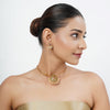 22k Gold Plated Tarini Raahi Necklace set