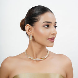 22k Gold Plated Tarini Rajnandini Necklace set