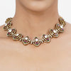 Antique Gold  Tarini Rakhi Necklace set