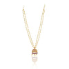 Gold Plated Barsaat Ruby Set