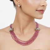 Antique Gold Tarini Rohini Necklace set