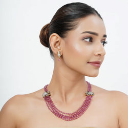 Antique Gold Tarini Rohini Necklace set