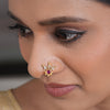 22k Gold Plated Amolya Sharvaniya Nosepin