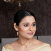 22k Gold Plated Amolya Aneesha Necklace Set