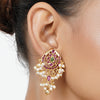 22k Gold Plated Tarini Sanika Necklace set