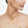 22k Gold Plated Tarini Shailja Necklace set