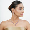 Silver Tarini Sharmila Necklace set