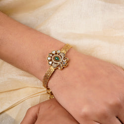 22k Gold Plated Sankranti Daksha Bangle
