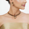 22k Gold Plated Tarini Siddhika Necklace set