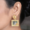 22k Gold Plated Krishna Nitya Earring