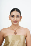 22k Gold Plated Tarini Surabhi Necklace set