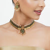 22k Gold Plated Tarini Tapasya Necklace set