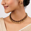 22k Gold Plated Sankranti Eiliyah Necklace Set