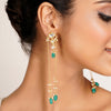 22k Gold Plated Kaani Zufina Earring