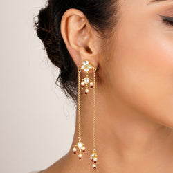 22k Gold Plated Kaani Elanya Earring