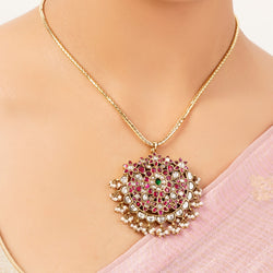 22k Gold Plated Roop Bhavya Pendant