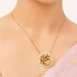 22k Gold Plated Roop Charita Pendant