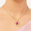 22k Gold Plated Roop Eshana Pendant