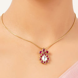 22k Gold Plated Roop Gaurika Pendant