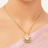 22k Gold Plated Roop Ira Pendant