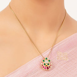 22k Gold Plated Roop Kalyani Pendant