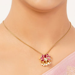22k Gold Plated Roop Mridula Pendant