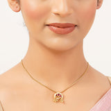22k Gold Plated Roop Nalini Pendant