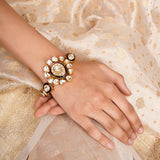 22k Gold Plated Teej Trinetra Bangle