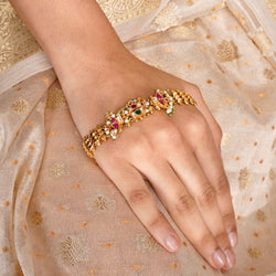 22k Gold Plated Teej Varnika Bangle