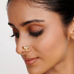 22k Gold Plated Teej Shashi Nosepin
