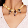 22k Gold Plated Teej Anshula Choker Set