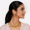 22k Gold Plated Teej Taapika Necklace Set