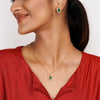 22k Gold Plated Neera Pendant Set