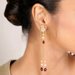 22k Gold Plated Kaani Ruhani Earring
