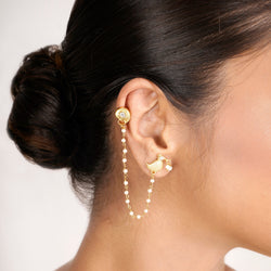 22k Gold Plated Kaani Nayira Earring