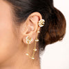 22k Gold Plated Kaani Mrinala Earring