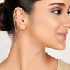 22k Gold Plated Kaani Aariza Earring