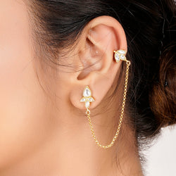 22k Gold Plated Kaani Lavaya Earring
